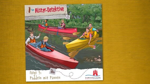 Cover von "Die Alster-Detektive: Paddeln mit Pannen", Folge 9 © alsterdetektive130 