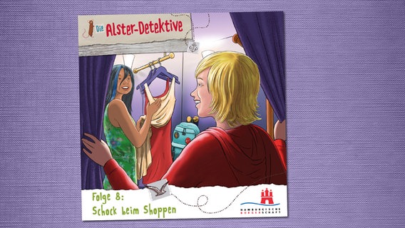 Cover von "Die Alster-Detektive: Schock beim Shoppen", Folge 8 © alsterdetektive130 