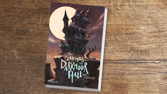 Cover des Kinderbuches "Das Geheimnis von Darkmoor Hall" von Nina Scheweling, erschienen im Verlag Rotfuchs Taschenbuch. © Verlag Rotfuchs Taschenbuch 
