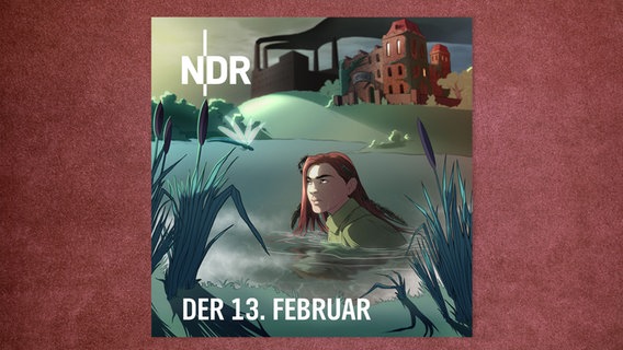 Cover des Kinderhörspiels "Der 13. Februar" von  Janine Lüttmann. © Tulipan Verlag 