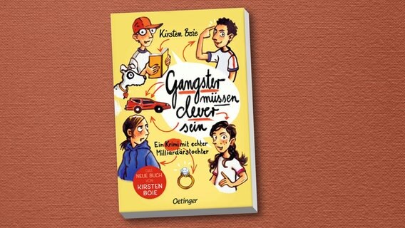 Cover des Kinderbuches "Gangster müssen clever sein" von Kirsten Boie, erschienen im Oetinger Verlag. © Oetinnger Verlag 