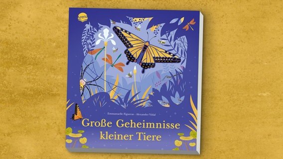 Cover des Kinderbuches "Große Geheimnisse kleiner Tiere" von  Emmanuelle Figueras Alexander Vidal, erschienen im Arena Verlag. © Arena Verlag 
