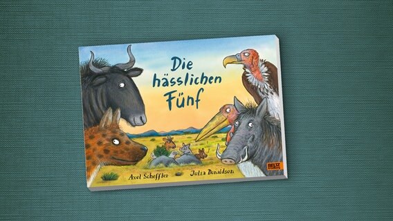 Cover des Kinderbuches "Die hässlichen Fünf" von Axel Scheffler und Julia Donaldson, erschienen im Verlag Beltz & Gelberg. © Verlag Beltz & Gelberg 
