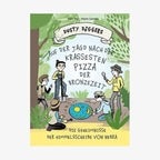 Cover des Kinderbuches "Auf der Jagd nach der krassesten Pizza der Bronzezeit" von Sylie Vry, erschienen im Verlag E. A. Seemann Henschel. © Verlag E. A. Seemann Henschel 