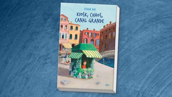 Cover des Kinderbuches "Kiosk, Chaos, Canal Grande" von Edgar Rai, erschienen im Verlag dtv. © Verlag dtv 