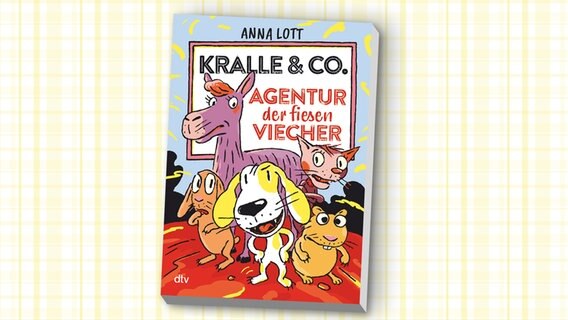 Cover des Kinderbuches "Kralle & Co. Agentur der fiesen Viecher" von Anna Lott, erschienen im Verlag dtv. © Verlag dtv 