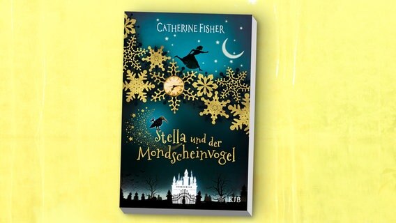 Cover des Kinderbuches "Stella und der Mondscheinvogel" von Catherine Fisher, erschienen im Verlag KJB. © KJB Verlag 