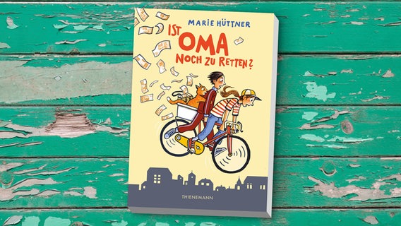 Cover des Kinderbuches "Ist Oma noch zu retten" von Marie Hüttner, erschienen im Thienemann Verlag. © Thienemann Verlag 