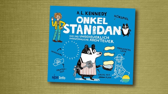 Cover der CD "Onkel Stan und Dan und das ungeheuerlich ungewöhnliche Abenteuer" von Jörgpeter von Clarenau, erschienen im Verlag Headroom. © Headroom Verlag 