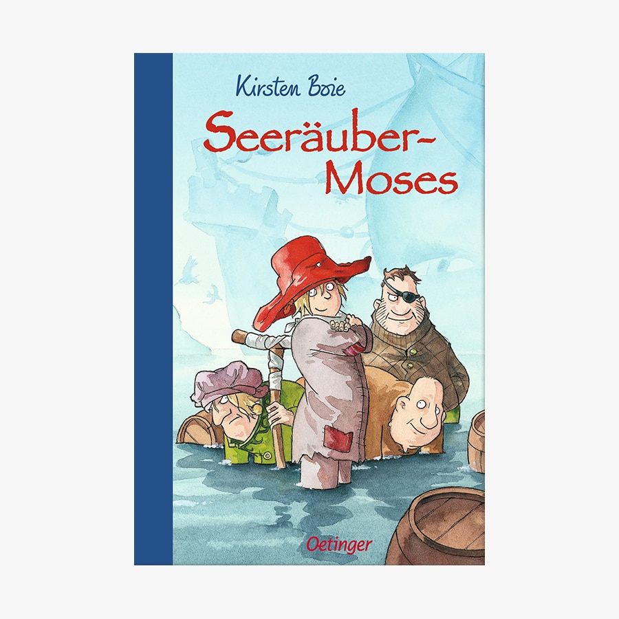 Cover des Kinderbuches "Seeräuber-Moses" von Kirsten Boie, erschienen im Oetinger Verlag. © Oetinger Verlag 