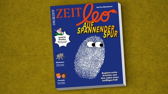 Cover des Kinderbuches "Zeit leo - auf spannender Spur", erschienen im Verlag Die Zeit. © dtv - Reihe Hanser 