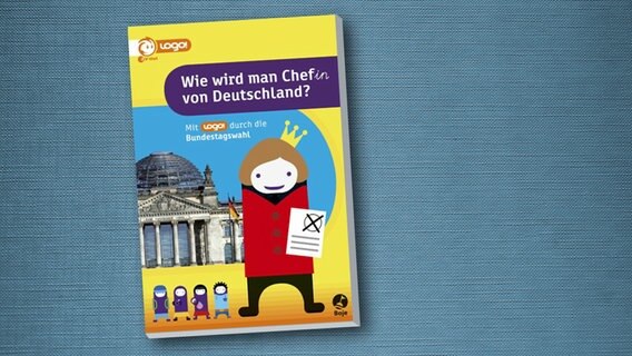 Cover des Buches "Wie wird man Chefin von Deutschland" aus dem Boje Verlag. © Boje Verlag 