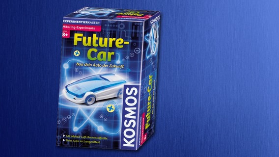 Cover des Experimentierkastens "Mitbring-Experimente Future Car" © Kosmos Verlag 