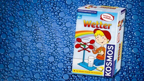 Cover des Experimentierkastens "Erste Experimente Wetter" © Kosmos Verlag 