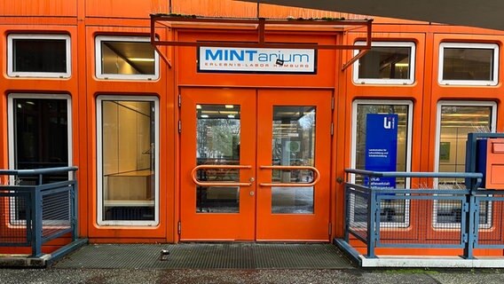 Das MINTarium in Hamburg von außen. © NDR Mikado Foto: Ines Kaffka