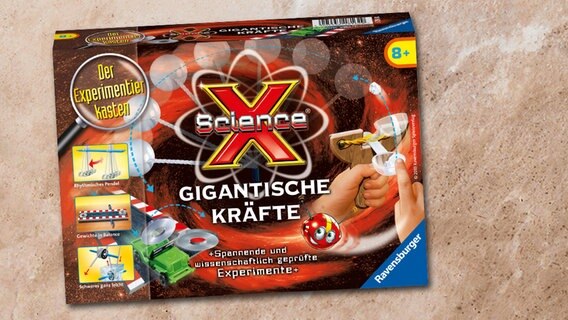 Cover des Experimentierkastens "Science X - Gigantische Kräfte" © Ravensburger Verlag 