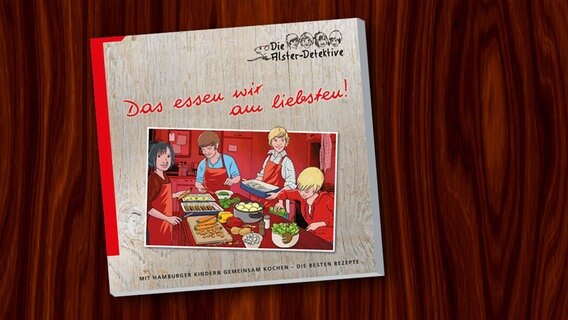 Cover Kinderkochbuch "Das essen wir am liebsten", erhältlich über die Buchhandlung Heymann Hamburg. © Hamburgische Bürgerschaft Foto: Hamburgische Bürgerschaft