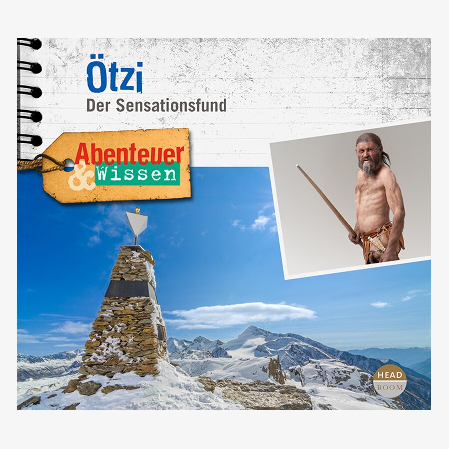 Cover von "Ötzi. Der Sensationsfund" © headroom sound production 