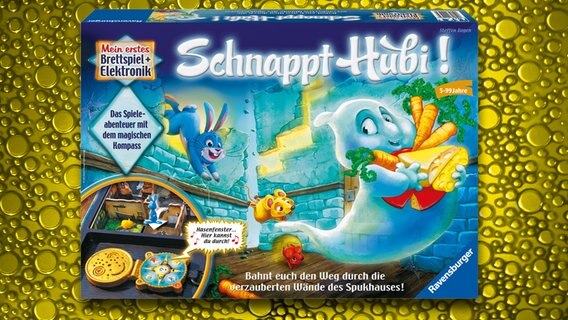 Cover des Kinderspiels "Schnappt Hubi", erschienen im Ravensburger Verlag © Ravensburger 