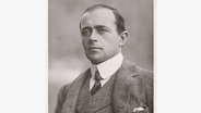 Eine Portraitaufnahme von dem Antarktik Forscher Sir Robert Falcon Scott © picture alliance Foto: Mary Evans Picture Library