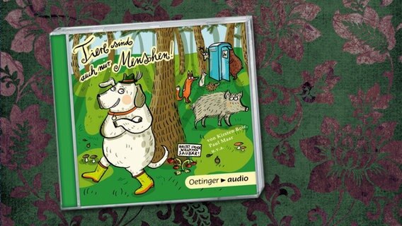 Cover der Kinder-Hörspiel-CD "Tiere sind auch nur Menschen", erschienen bei Oetinger Audio © Oetinger Audio 