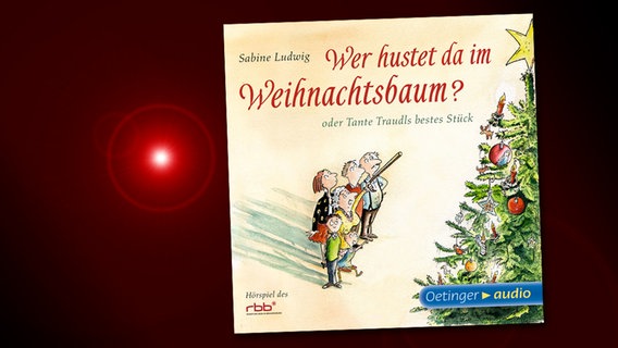 Cover der Kinder-Hörspiel-CD "Wer hustet da im Weihnachtsbaum?", erschienen bei Oetinger Audio © Oetinger Audio 