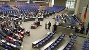 Der deutsche Bundestag © dpa 