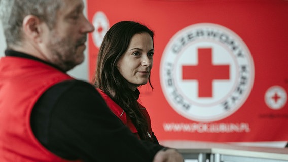 Oana Bara vom Deutschen Roten Kreuz © privat 