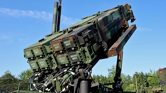Startgerät für die neuen PAC-3-Flugkörper. © Bundeswehr/Gygas Foto: Gygas