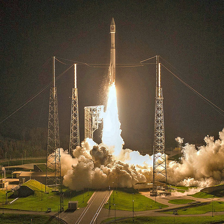 Start einer Atlas V Rakete. © DoD United Launch Alliance courtesy photo Foto: United Launch Alliance courtesy photo
