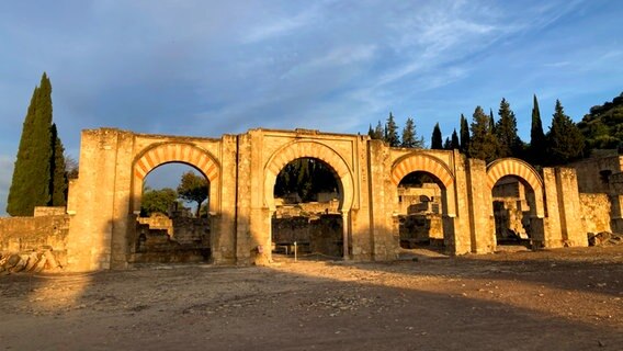 Die Ruinen von Medinat Al-Zahra in Córdoba © NDR Foto: Annette Bruhns