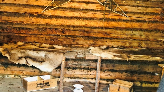 Die Kabine des Autors Jack London in Alaska © NDR Foto: Peter Kaiser