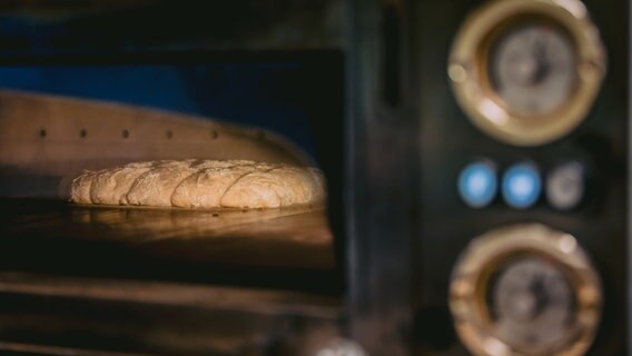 Brot backt im Ofen © NDR Foto: Alexander Tempel