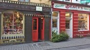 Die Galway High Street in Galway mit dem Aunty Nellie's Sweet Shop © NDR Foto: Thomas Spickhofen