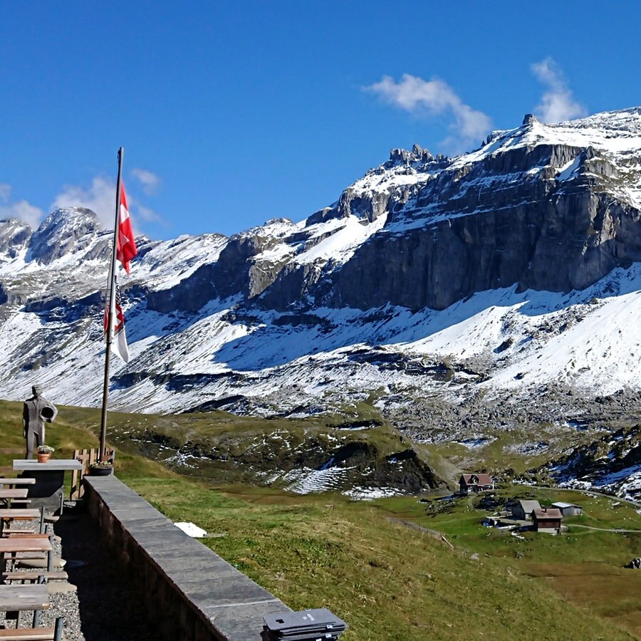 Die Sahli Glattalp - Berge am kältesten Ort der Schweiz © NDR Foto: Michael Marek