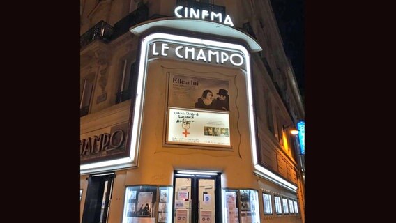 Das Kino Champo in Paris © NDR Foto: Christine Siebert
