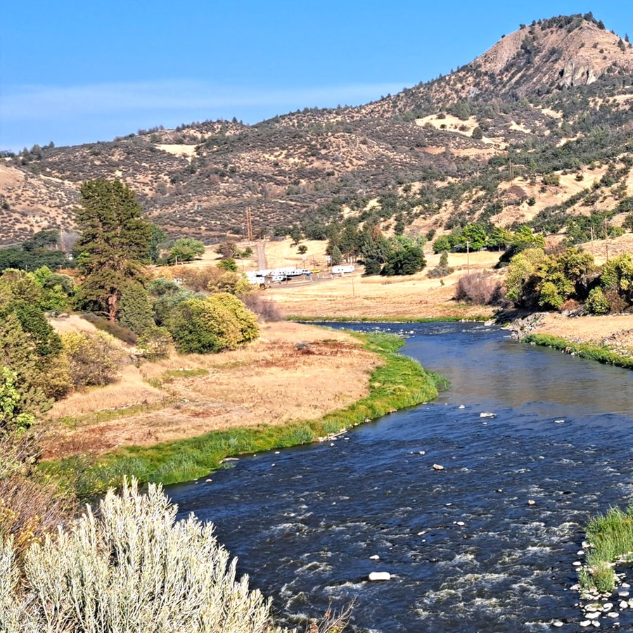Der Klamath River © NDR Foto: Egon Koch