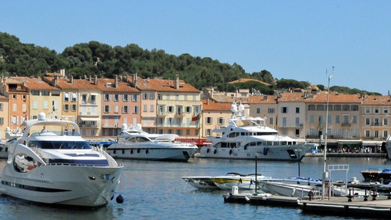 Der Hafen von Saint Tropez © picture-alliance/dpa Foto: Stephan Witte