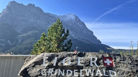 Die Eiger Nordwand bei Grindelwald in der Schweiz © NDR Foto: Dennis Burk