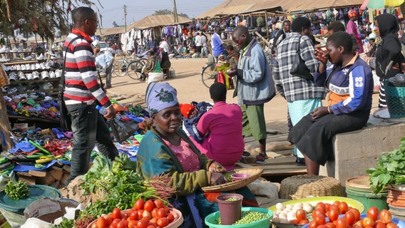 Der Kariakoo Markt in Daressalam in Tansania © NDR Foto: Sven Weniger