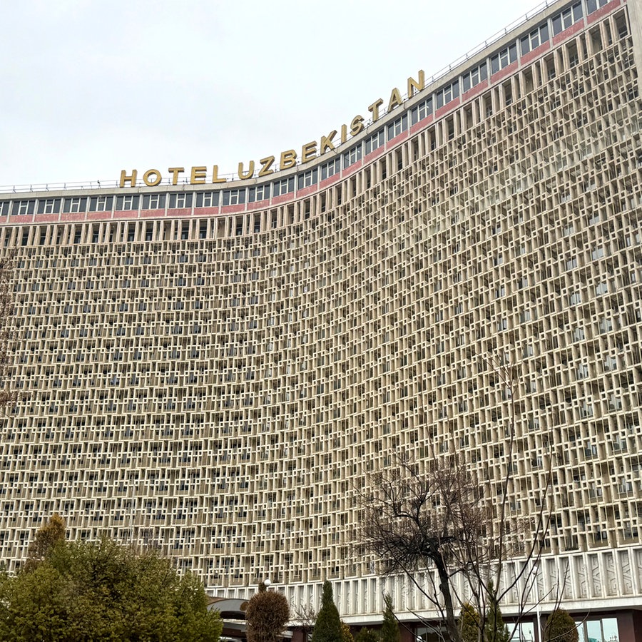 Das Hotel Uzbekistan in Taschkent © NDR Foto: Dennis Burk