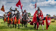 Nachstellung der Schlacht bei Tannenberg bei Danzig © picture alliance / DUMONT Bildarchiv Foto: Peter Hirth