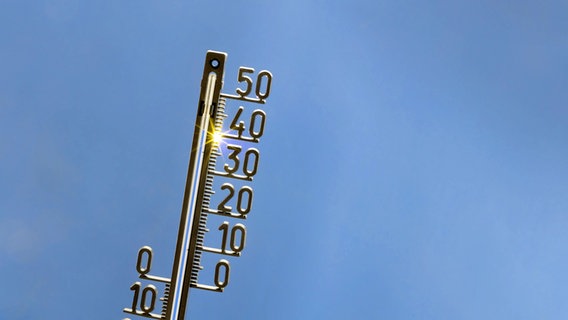 Die Temperaturen steigen auf über 40 Grad (Symbolbild) © Imago Images Foto: Arnulf Hettrich