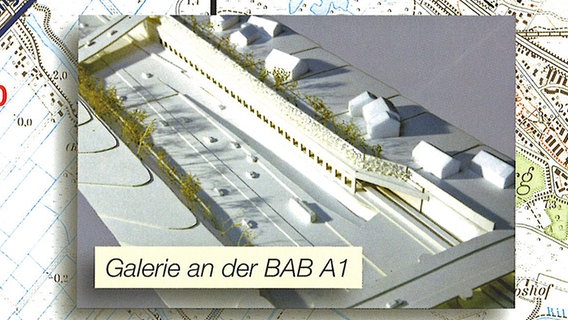 Ein Modell der Transrapid-Galerie © ThyssenKrupp Transrapid GmbH, Magnetschnellbahn Planungsgesellschaft mbH 
