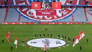 Gedenkfeier des FC Bayern München für Franz Beckenbauer in der Allianz Arena. © dpa Foto: Sven Hoppe