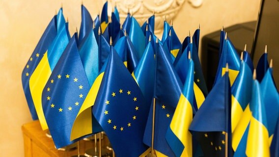Die EU will über den Beitritt der Ukraine verhandeln © dpa Foto: Philipp von Ditfurth