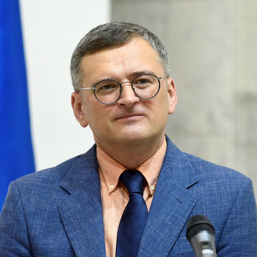 Der ukainische Außenminister Dmytro Kuleba. © picture alliance / abaca | Ruslan Kaniuka/Ukrinform/ABACA 