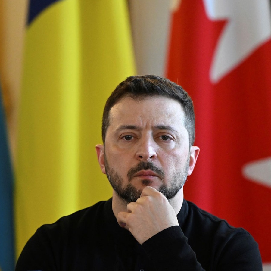 Der ukrainische Präsident Wolodymyr Selenskyj © picture alliance/dpa/AFP Pool | Justin Tallis Foto: Justin Tallis