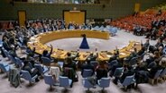 Sitzung des UN-Sicherheitsrates im UN-Hauptquartier in New York © picture alliance/dpa/UN/XinHua | (Manuel Elias 