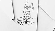 Eine Karikatur von Billy Joel © Ocke Bandixen 